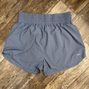 Nike Women's Slate Blue Athletic Shorts